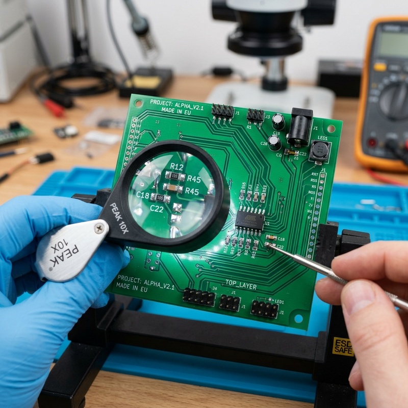 2 Layer PCB Inspection